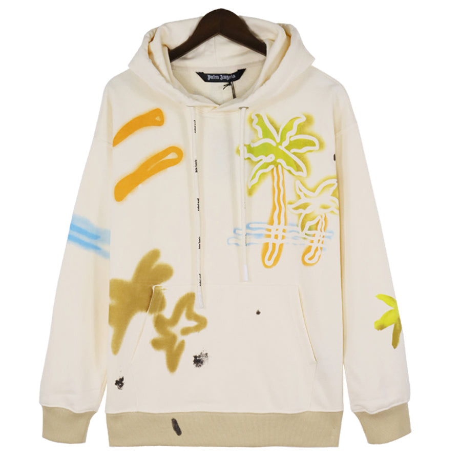 Palm Angels Hoodie – Apricot Men's Premium Cotton Hoodie