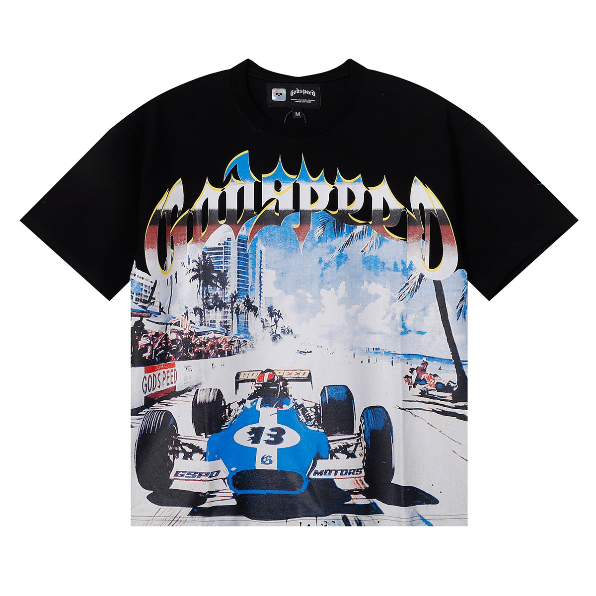 GODSPEED Printed Graphic T-Shirt – 100% Cotton Streetwear Tee