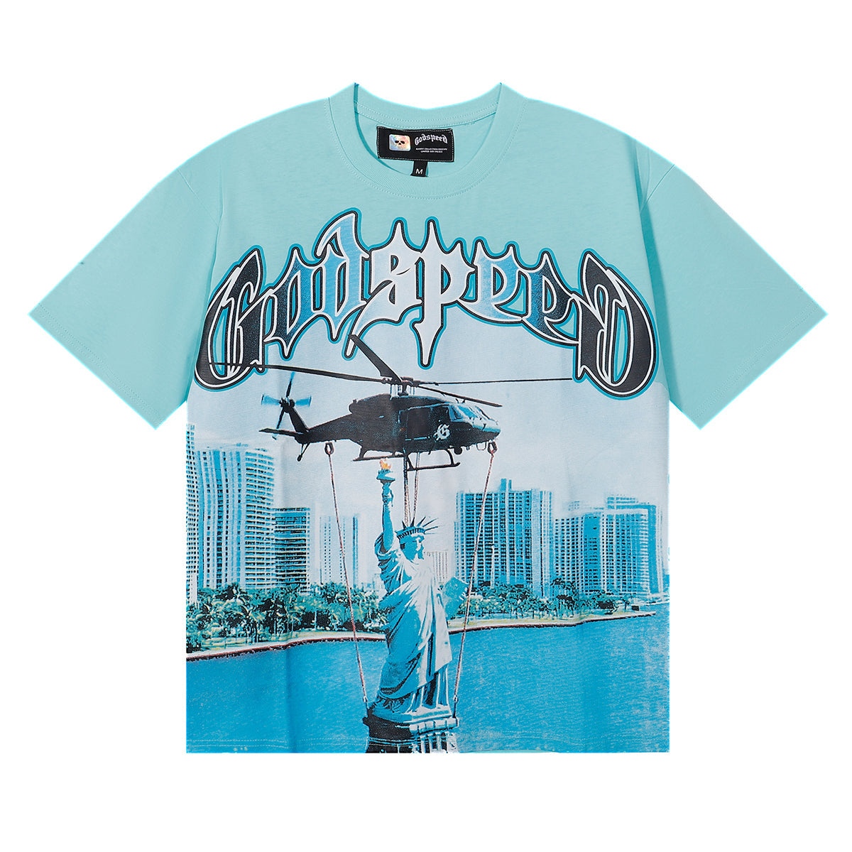 Godspeed New York JFK to MIA Graphic Tee
