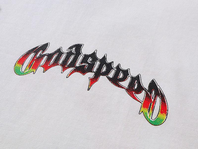 GODSPEED Skeleton Motorcycle Graphic T-Shirt