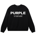 Purple Brand Logo Printed Sweatshirt