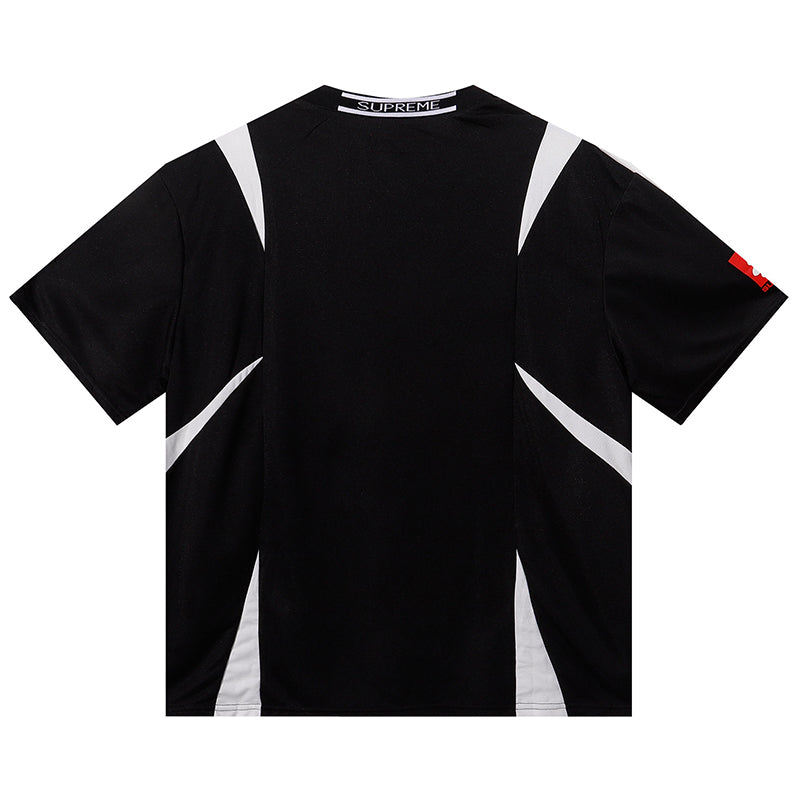 Supreme Crest Soccer Jersey — Black