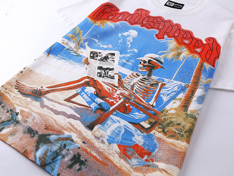 GODSPEED Permanent Vacation Graphic T-Shirt – 100% Cotton