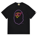 BAPE Ape Head Graphic Tee - Black & White