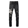 AMIRI Slim Fit Distressed Jeans – Full Length Denim