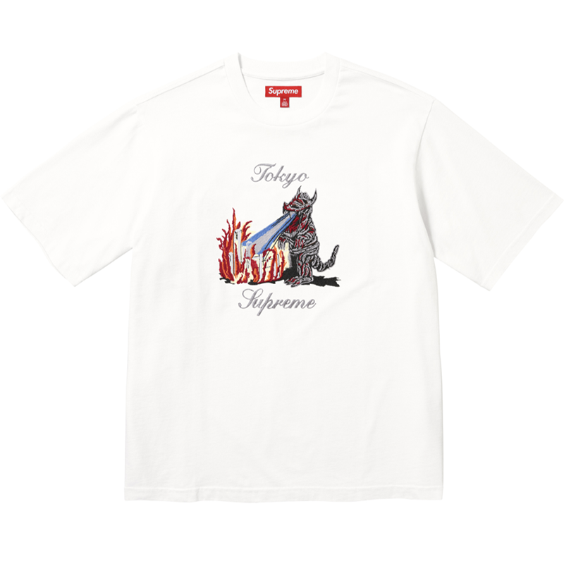 Supreme Monster S/S Tee — Black / White