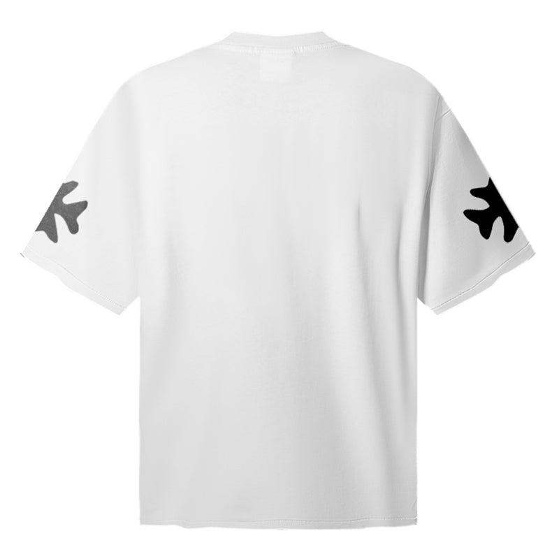 RHUDE Deix Shield Tee – Black / White
