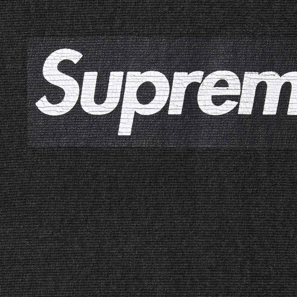 Supreme SS25 Washed Box Logo Crewneck Sweatshirt
