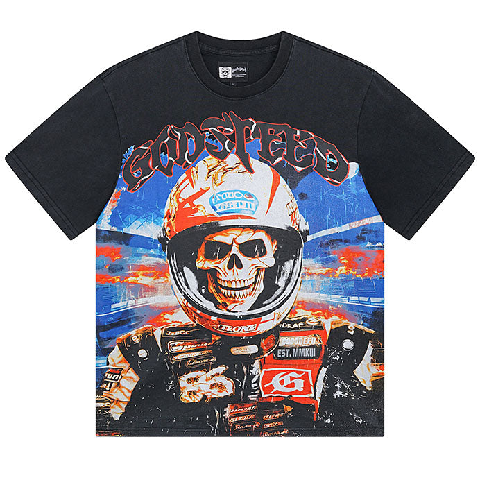 GODSPEED Racer Goldie Graphic T-Shirt – 100% Cotton