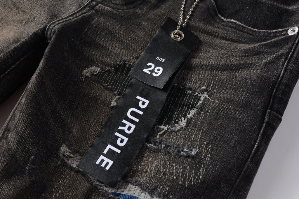Purple Brand Jeans #9080 – Skinny Fit Distressed Denim