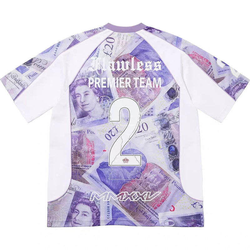 Supreme Pounds Soccer Jersey — Purple