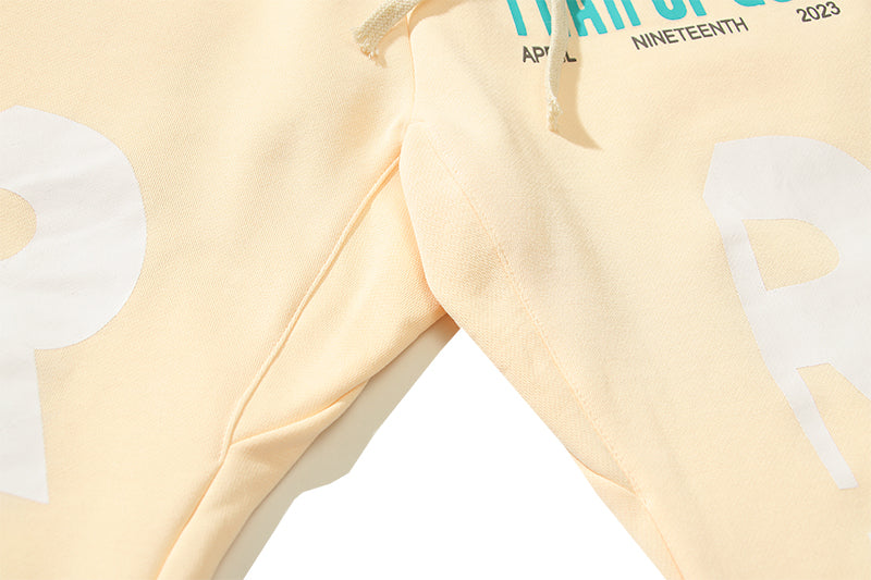 Fear Of God × RRR123 April Nineteenth 2023 Collab Sweatpants – Apricot / Grey