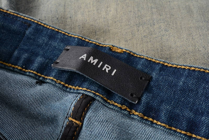 AMIRI Slim Fit Distressed Jeans #6557