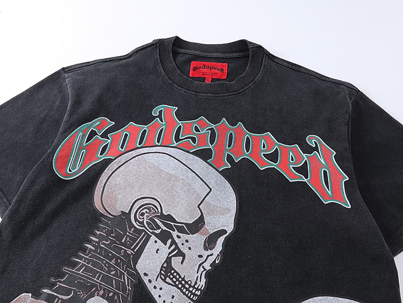GODSPEED Mankind vs AI Graphic T-Shirt
