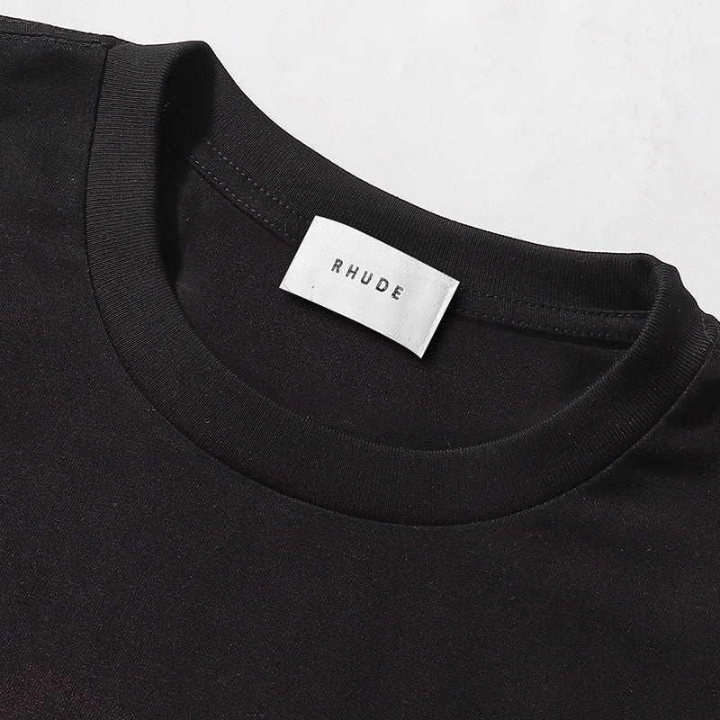 RHUDE Saint-Cloud Tee – White / Black