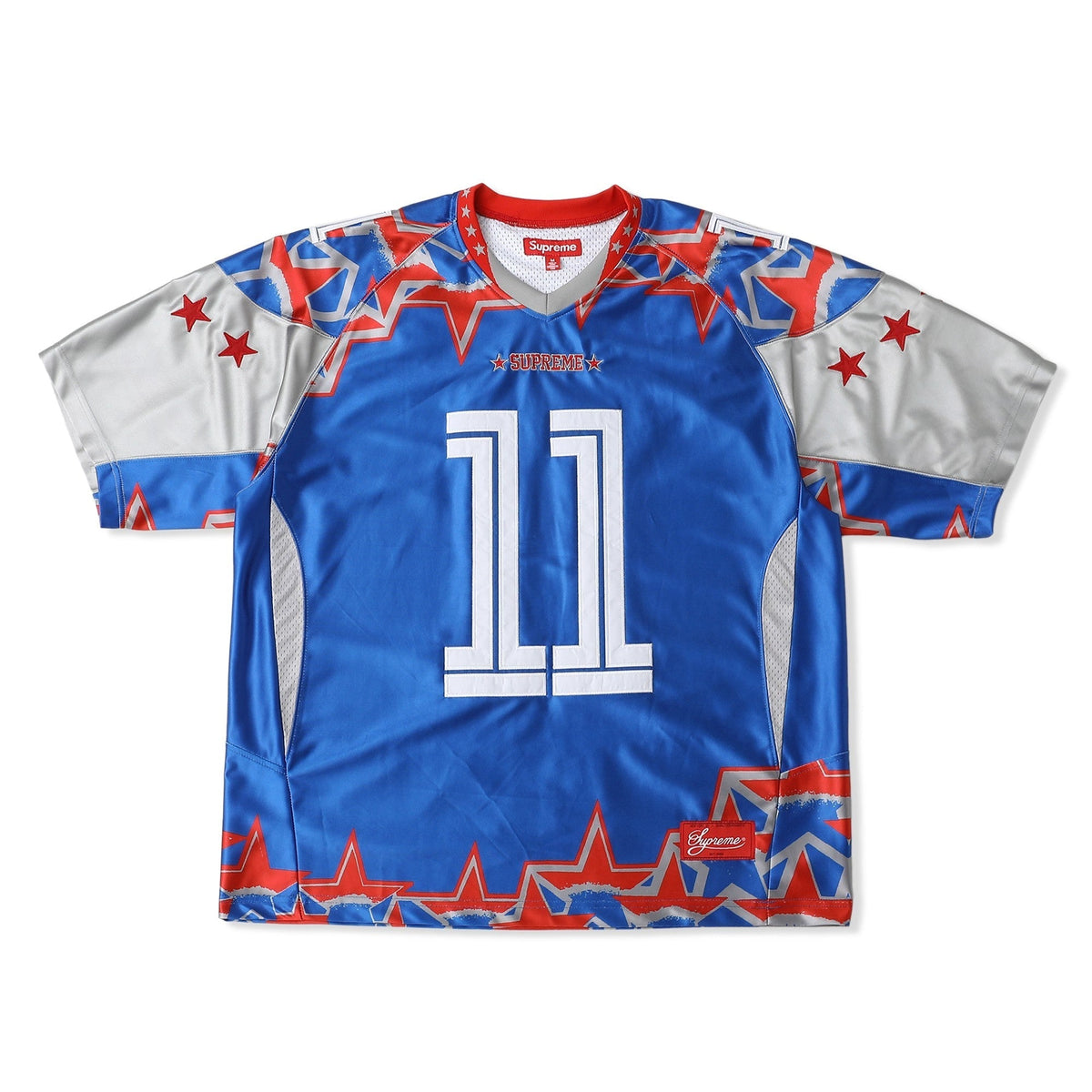 Supreme Stars Football Jersey — Black / Blue
