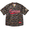 Supreme Floral Jacquard Baseball Jersey