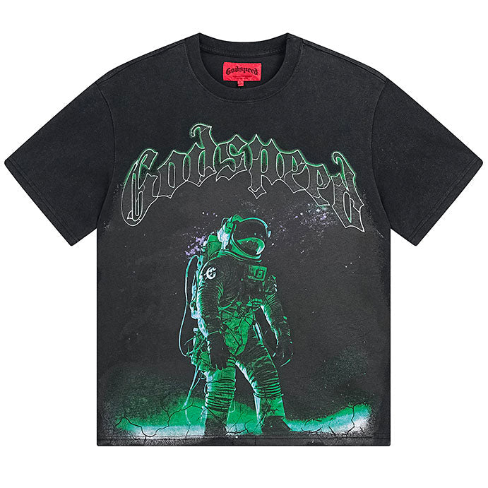 GODSPEED 1969 LS Astronaut Graphic T-Shirt – 100% Cotton