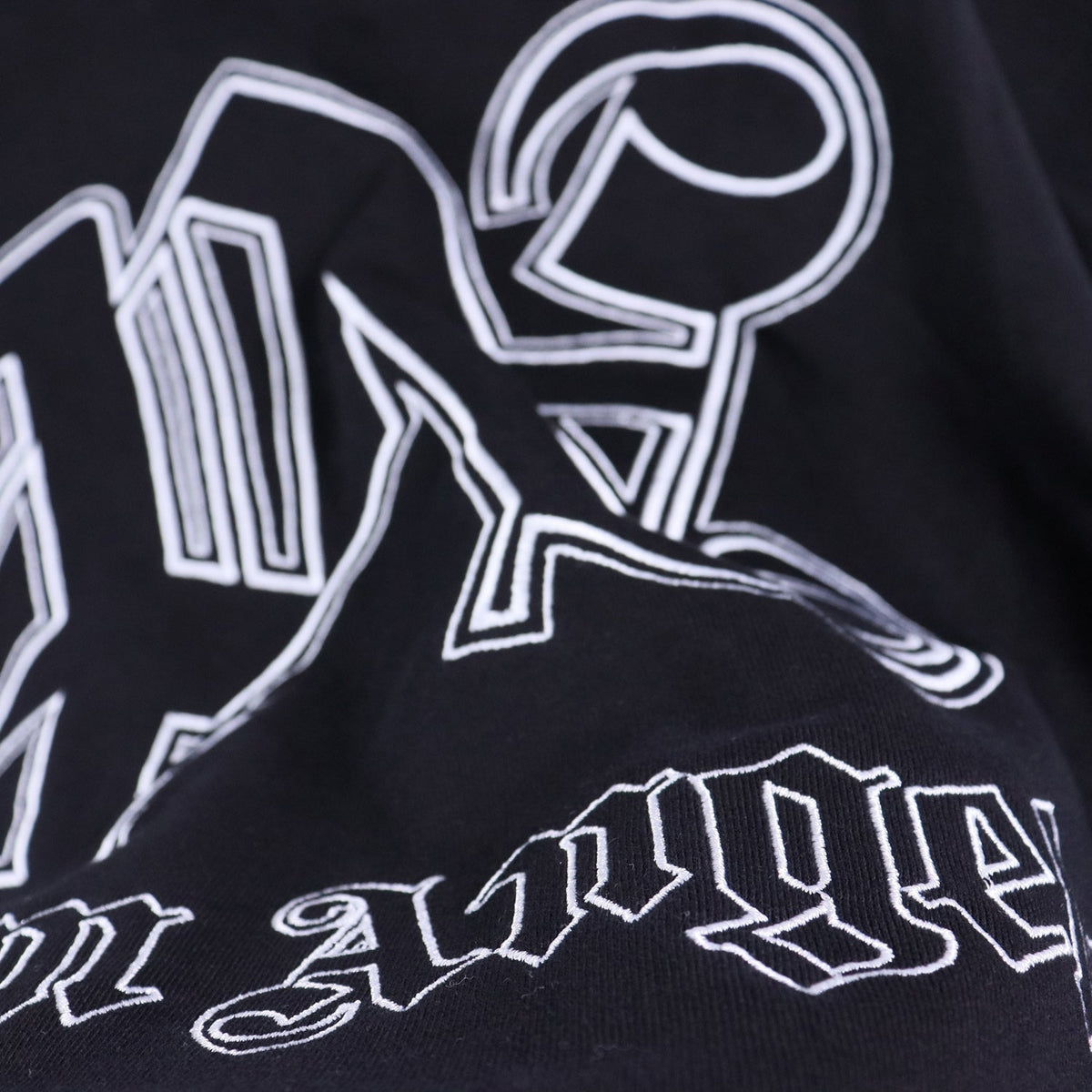 Palm Angels Hoodie – Black Men's Premium Cotton Hoodie