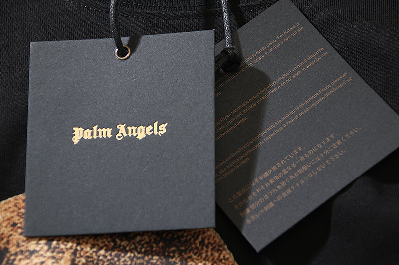 Palm Angels Decapitated Bear T-Shirt – Black & White | 100% Cotton