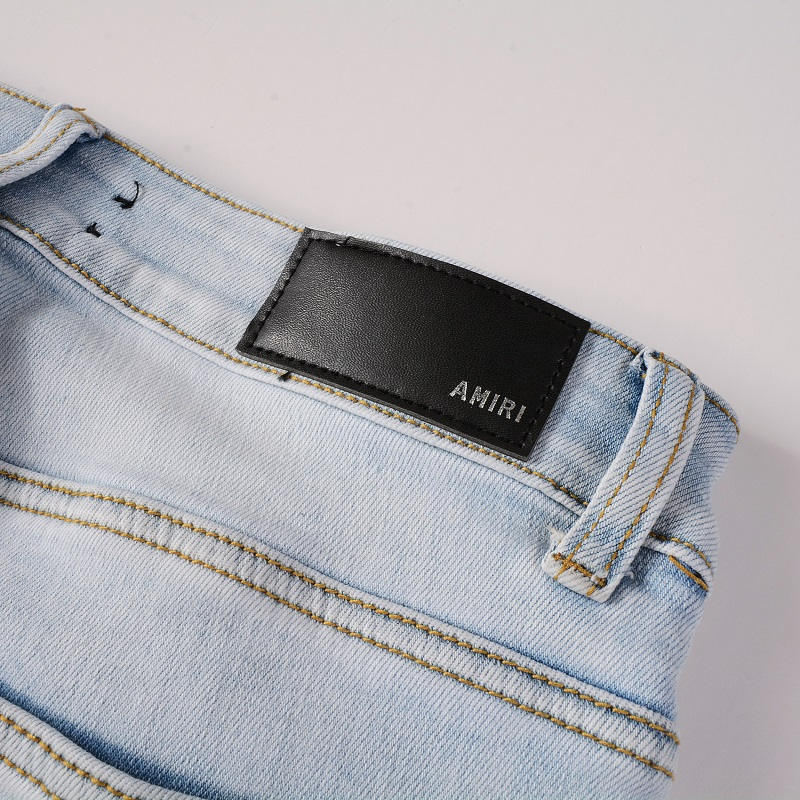 AMIRI Slim Fit Distressed Jeans #6626