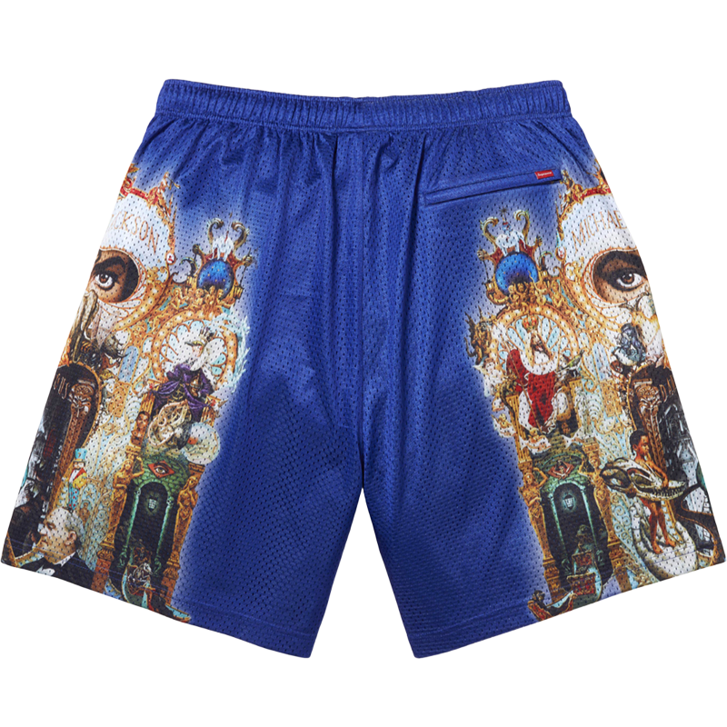 Supreme Michael Jackson Dangerous Mesh Short – Blue