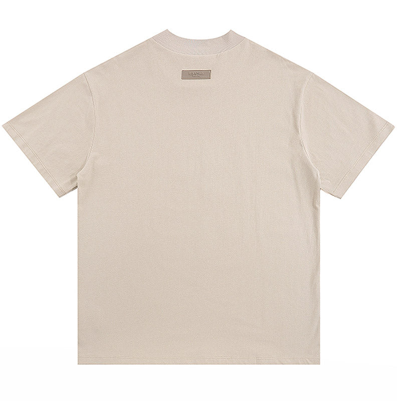 Fear of God Essentials Big E T-Shirt – Black / Gray / Fruit Green