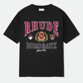 RHUDE Bordeaux Grand Graphic T-Shirt
