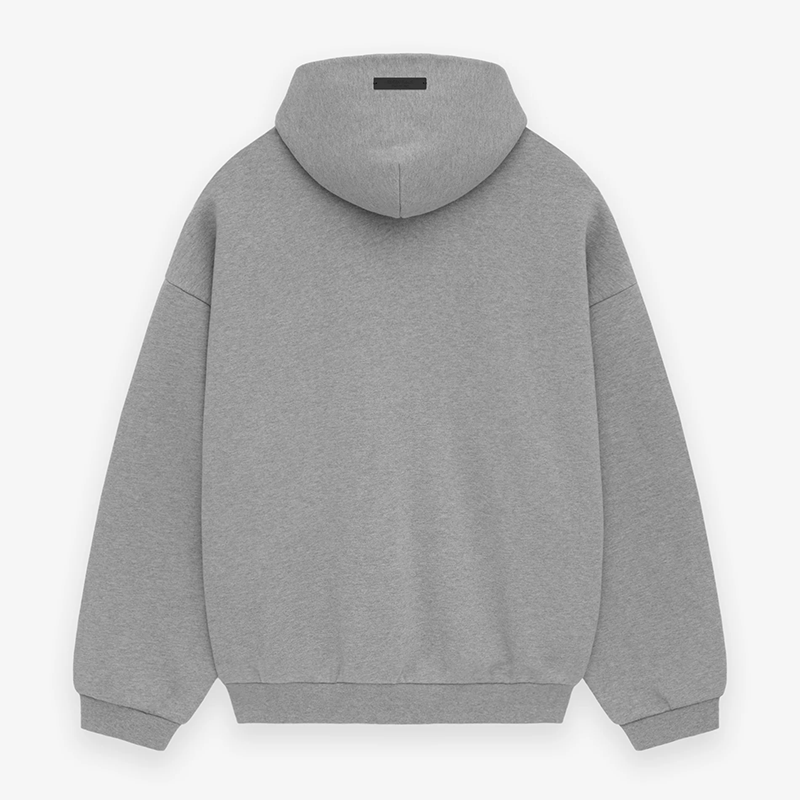 Fear Of God STATE Fleece-Lined Hoodie 24FW – Black / White / Grey