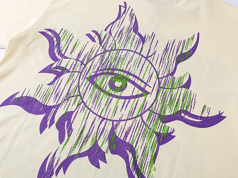 GODSPEED Forbidden Fruit Graphic T-Shirt – 100% Cotton | Apricot