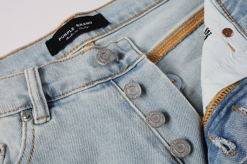 Purple Brand Denim Shorts #5086 | Relaxed Fit Cotton