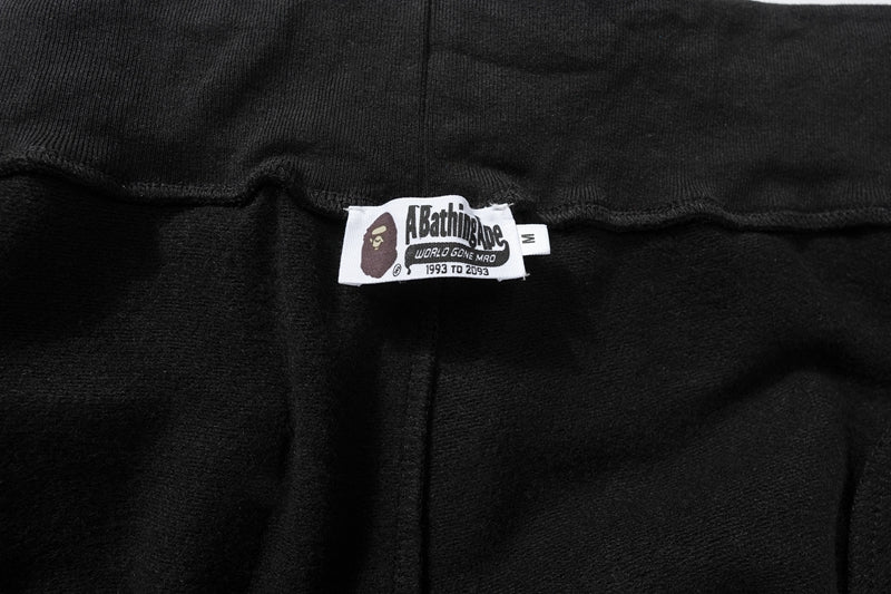 BAPE Logo Printed Drawstring Pants