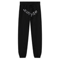 Sp5der Logo Foam Print Jogger Pants – Black