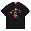 BAPE Ape Head Graphic Tee - Black & White