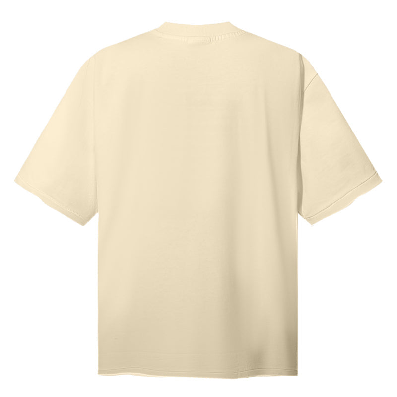 RHUDE Youth of America Tee – Black / White / Apricot