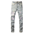 AMIRI Slim Fit Distressed Jeans – Full Length Denim