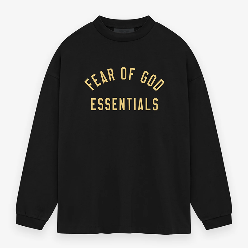 Fear of God Long Sleeve T-Shirt – Black / White