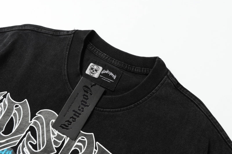 GODSPEED Skeleton Man T-Shirt – 100% Cotton Graphic Tee