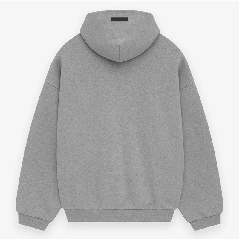 Fear Of God Essentials 24FW Fleece-Lined Hoodie – Dark Green / Black / Grey