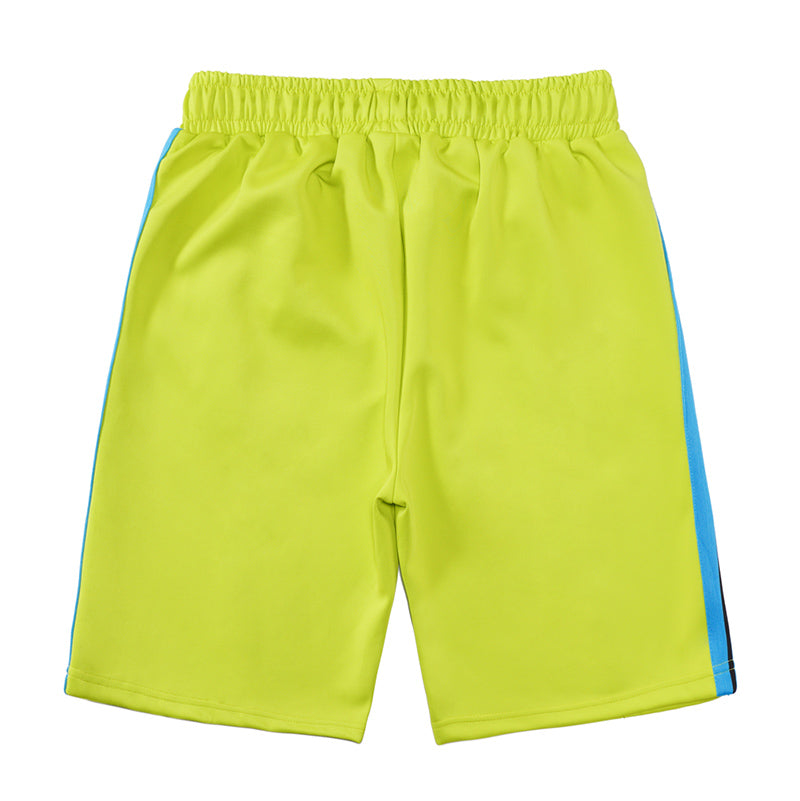 Palm Angels Sports Shorts — Green Yellow