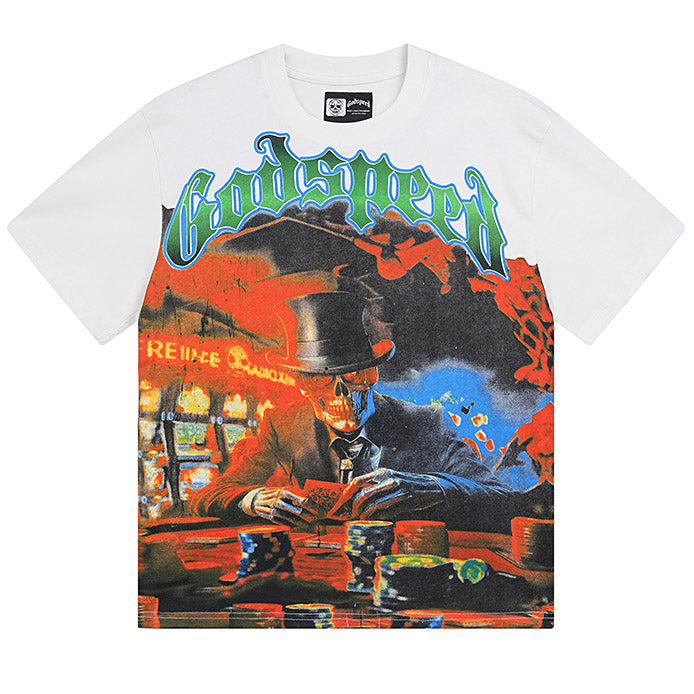 GODSPEED Life's A Gamble Graphic T-Shirt – 100% Cotton