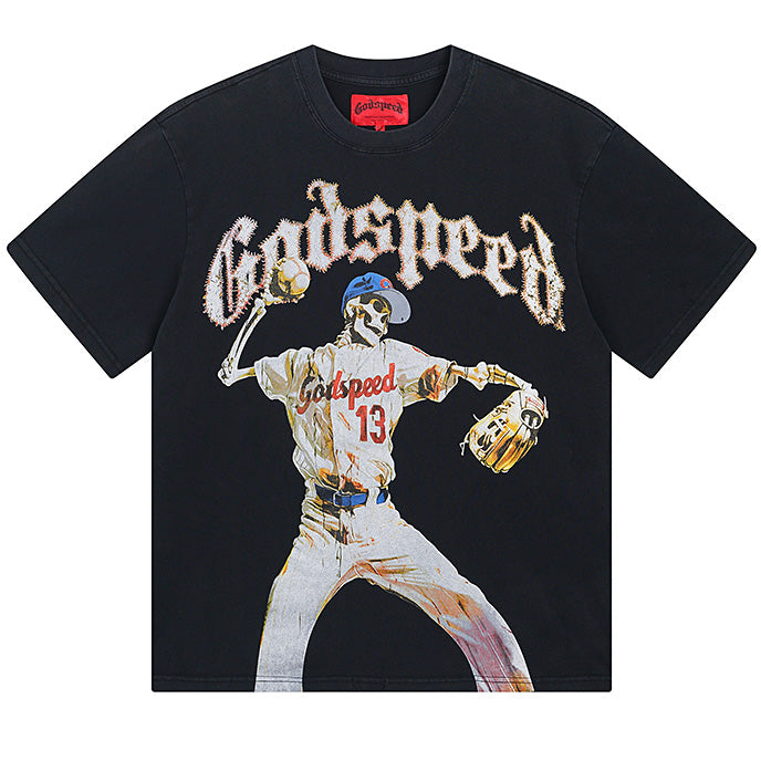 GODSPEED Strike Out Graphic T-Shirt – 100% Cotton