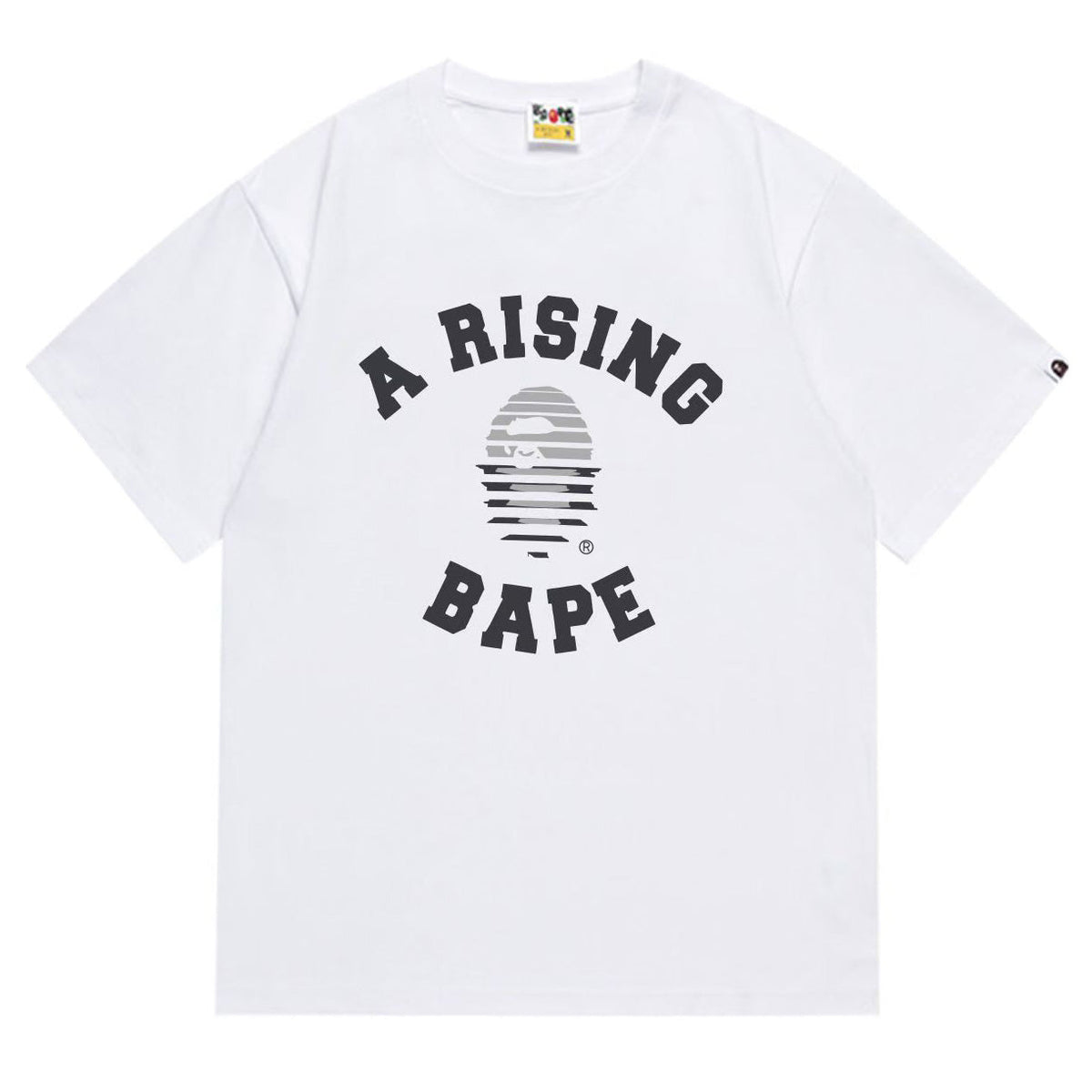 BAPE Ape Head Graphic Tee – Crew Neck Relaxed Fit