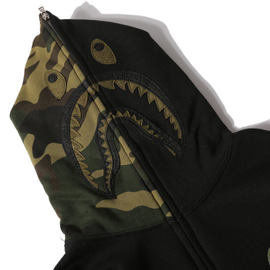 BAPE Camo Shark Full-Zip Hoodie