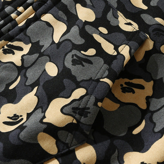 BAPE Camo Shark Double-Zip Hoodie