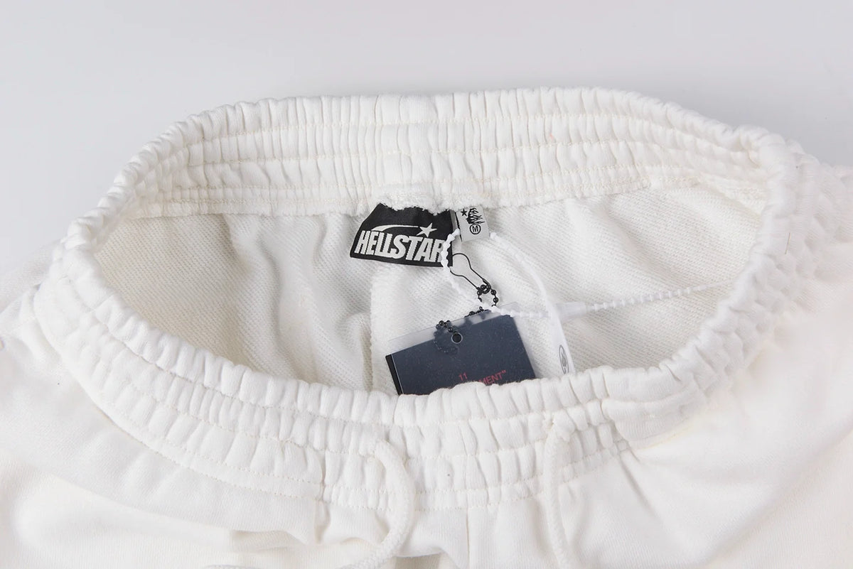 Hellstar Gothic Logo Straight-Leg  Sweatpants
