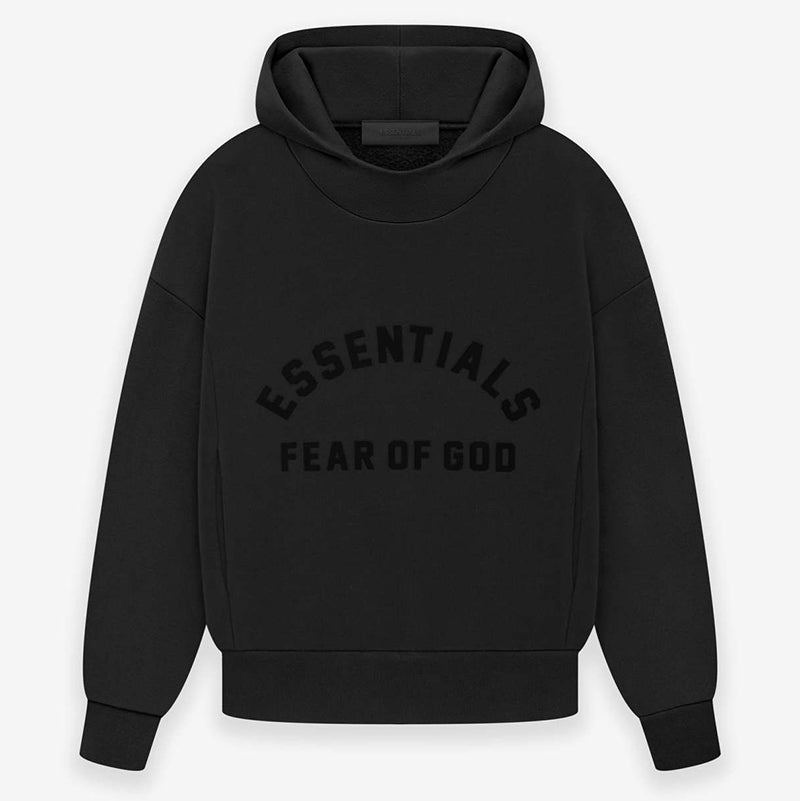 Fear of God Essentials Hoodie – Dusty Beige / Black