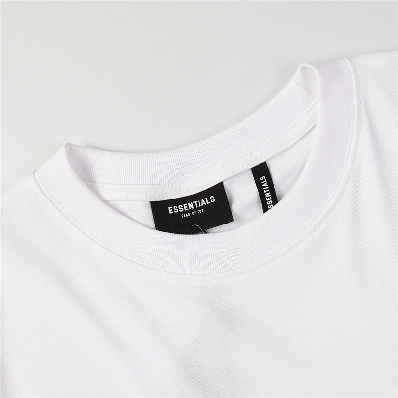 Fear of God Essentials Los Angeles 3M Boxy T-Shirt – Black / White
