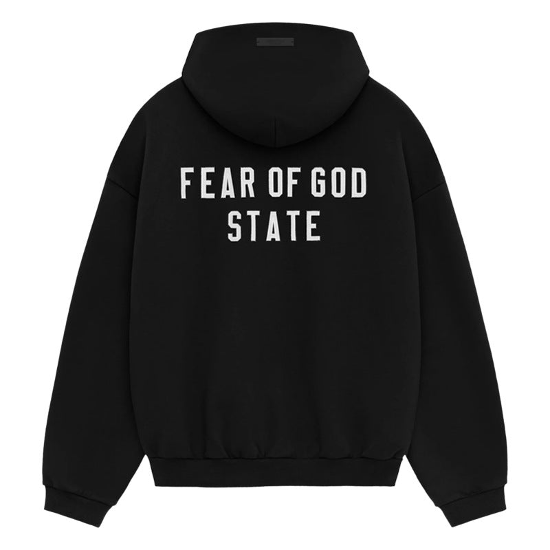 Fear Of God STATE Full-Zip Hoodie – Black