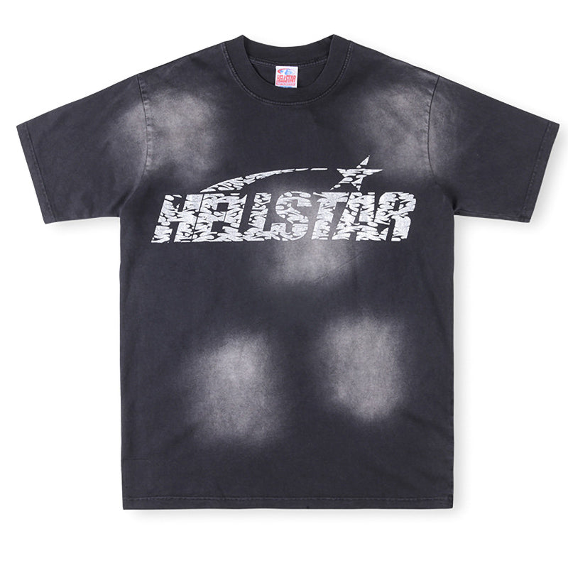 Hellstar Rhinestone-Embellished Logo T-Shirts